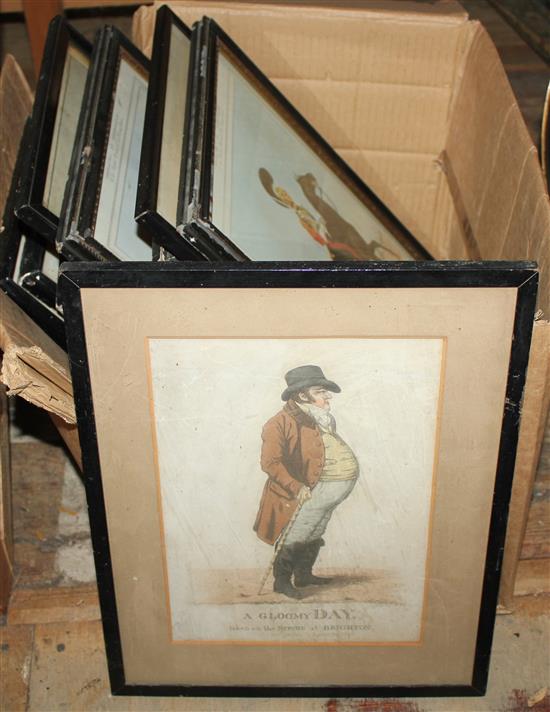Collection of military & country prints